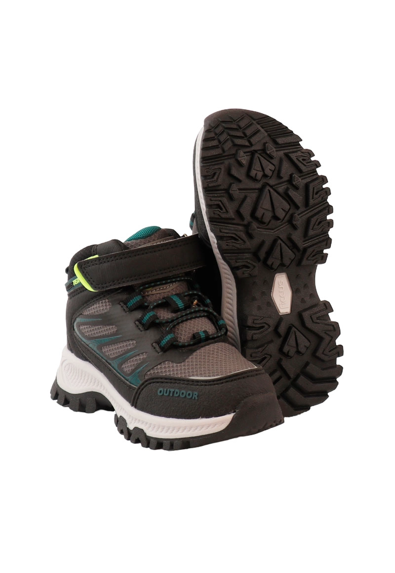 ZAPATILLA OUTDOOR NIÑO FICCUSTEX 2620870 NEGRO - 3