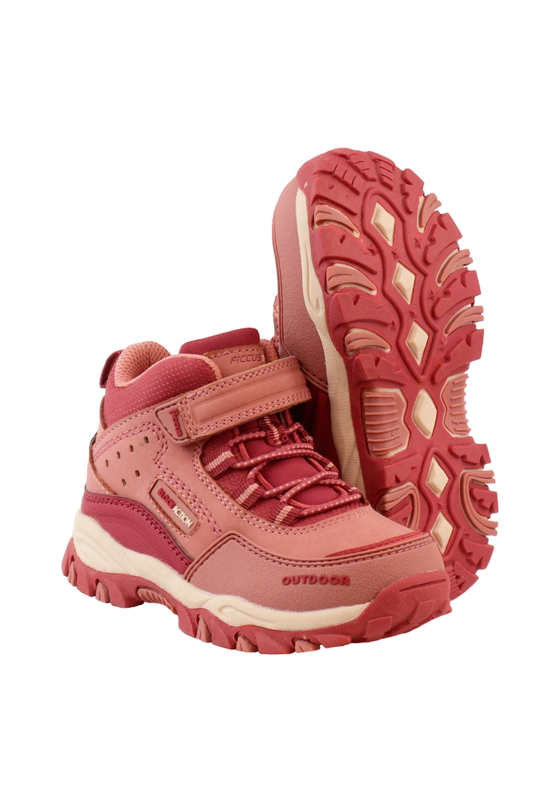 ZAPATILLA OUTDOOR NIÑA FICCUSTEX BLOCK ACTION 2620847 ROSA VIEJO - 3