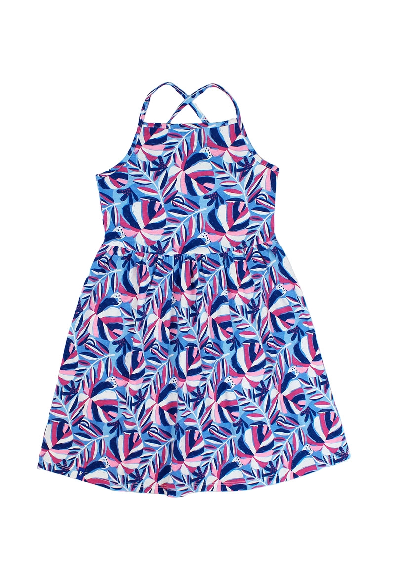 VESTIDO NIÑA DAY TO DAY 2710788 AZUL - 1