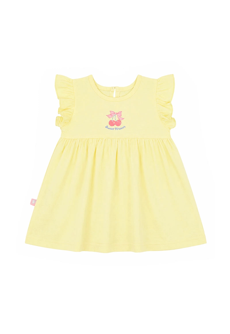 VESTIDO NIÑA DAY TO DAY 2710730 AMARILLO CLARO - 1
