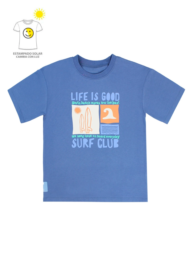 POLERA NIÑO POWER LIGHT 2710742 DENIM - 1