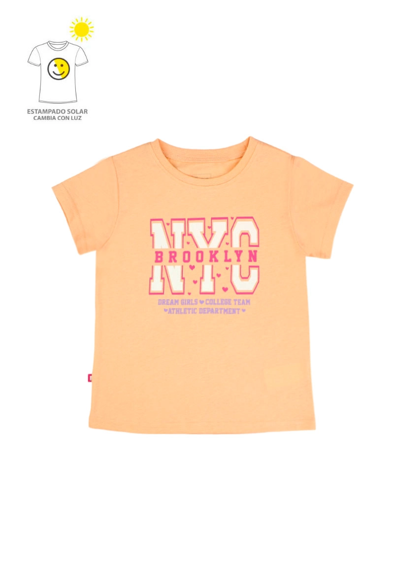 POLERA NIÑA POWER LIGHT 2710766 TURQUESA - 1