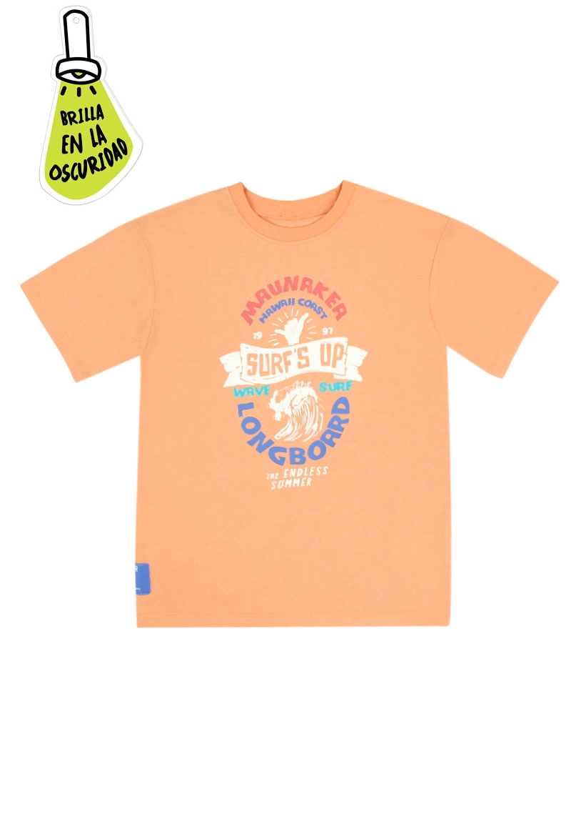 POLERA NIÑO POWER LIGHT 2710743 ESMERALDA CLARO - 1