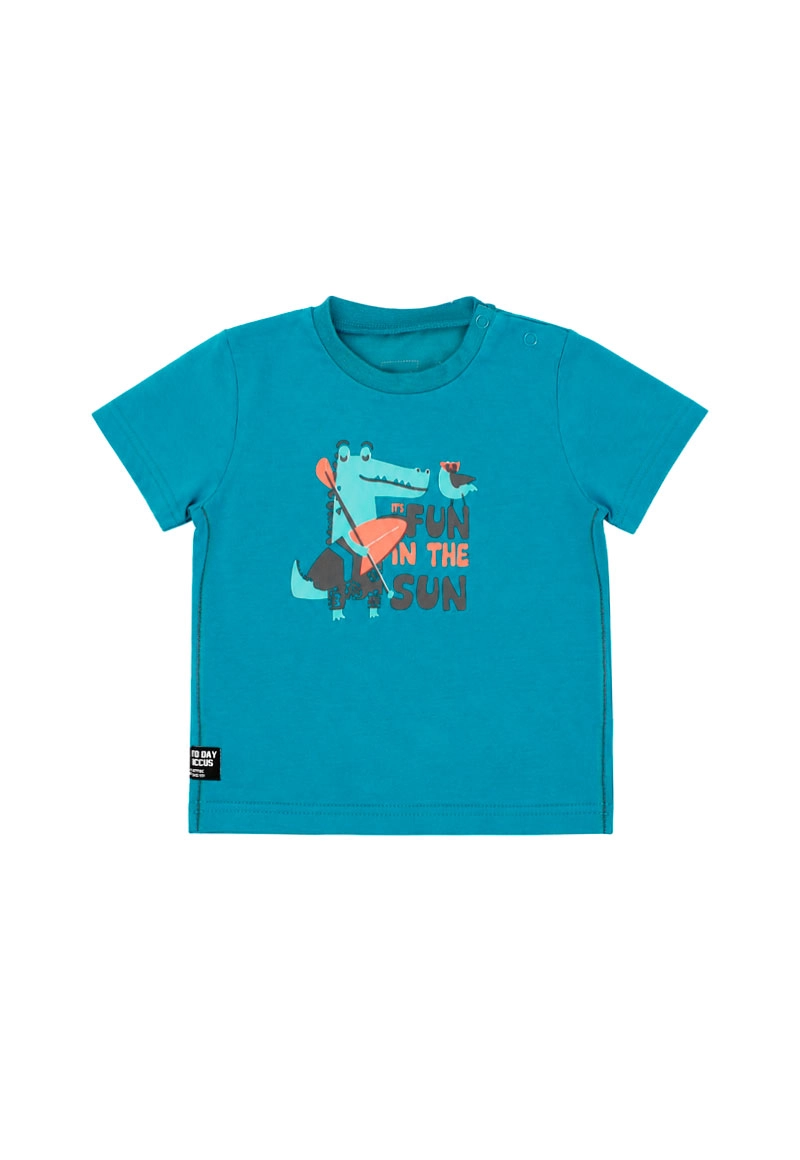 POLERA NIÑO DAY TO DAY 2710701 ESMERALDA - 1