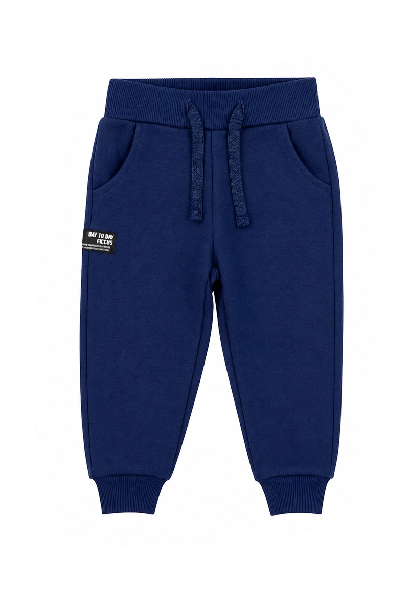 PANTALON BUZO NIÑO DAY TO DAY 2710709 GRIS MELANGE - 1