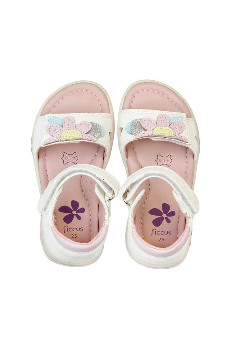 SANDALIA NIÑA FAMILIA SANDALIA CASUAL 2710835 BLANCO - 2
