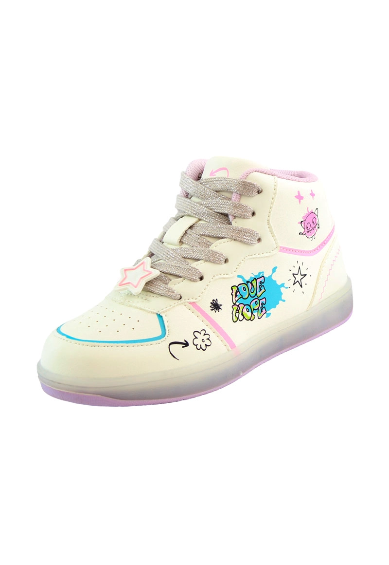 ZAPATILLA NIÑA FAMILIA ZAPATILLA FLUOR 2710931 BLANCO - 1