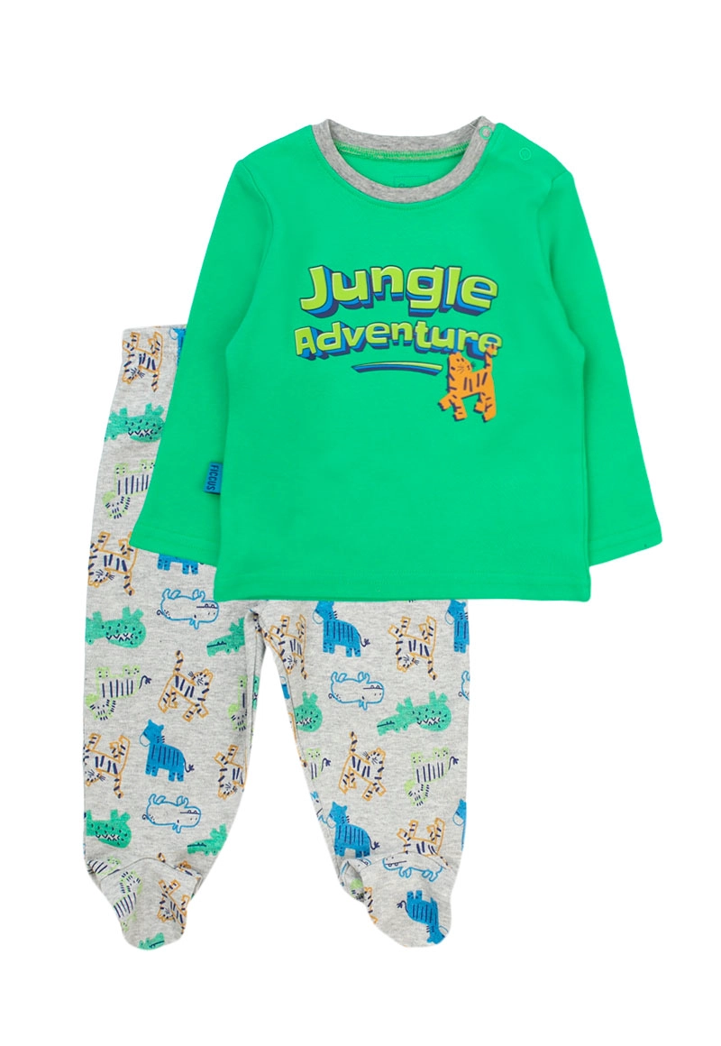 PIJAMA NIÑO MUST HAVE 2710173 VERDE - 1