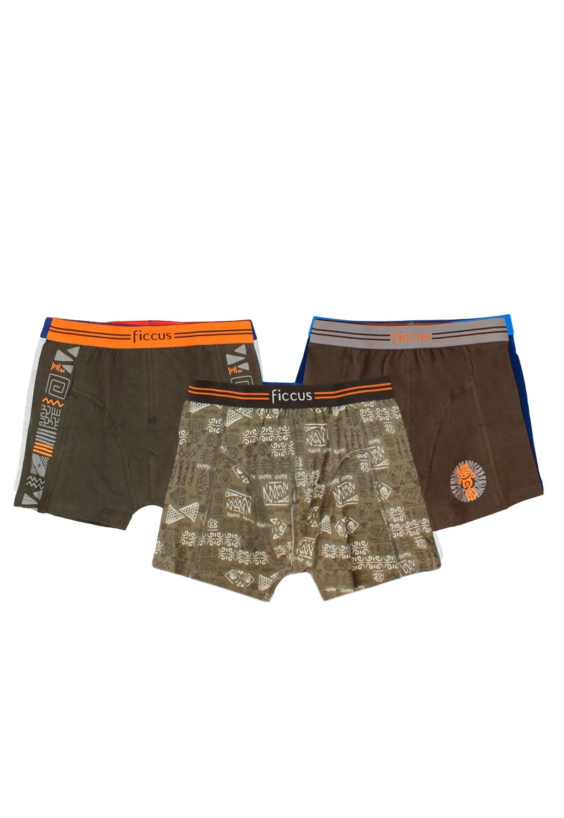 BOXER NIÑO RI 2710660 PACK 3 COLORES - 2