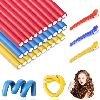 SET 10 TUBOS RIZADORES PARA ONDULAR CABELLO - 1