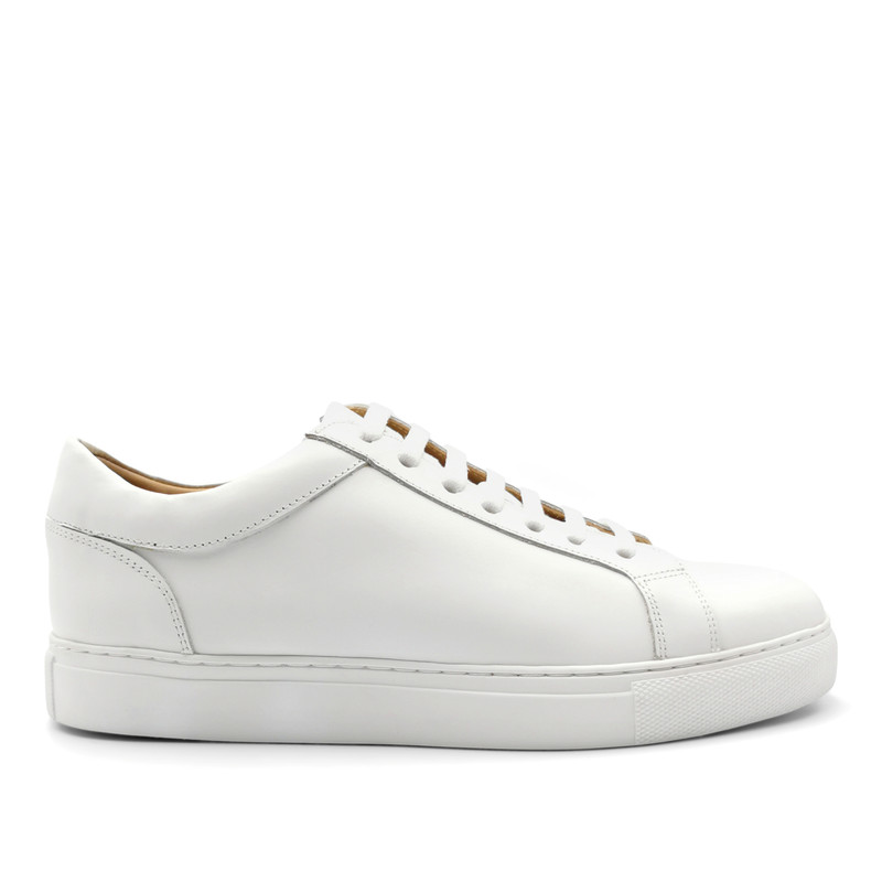 ZAPATILLAS HOMBRE TEMPLARIOS URBANAS BLANCO CUERO NORMANDIA - 1
