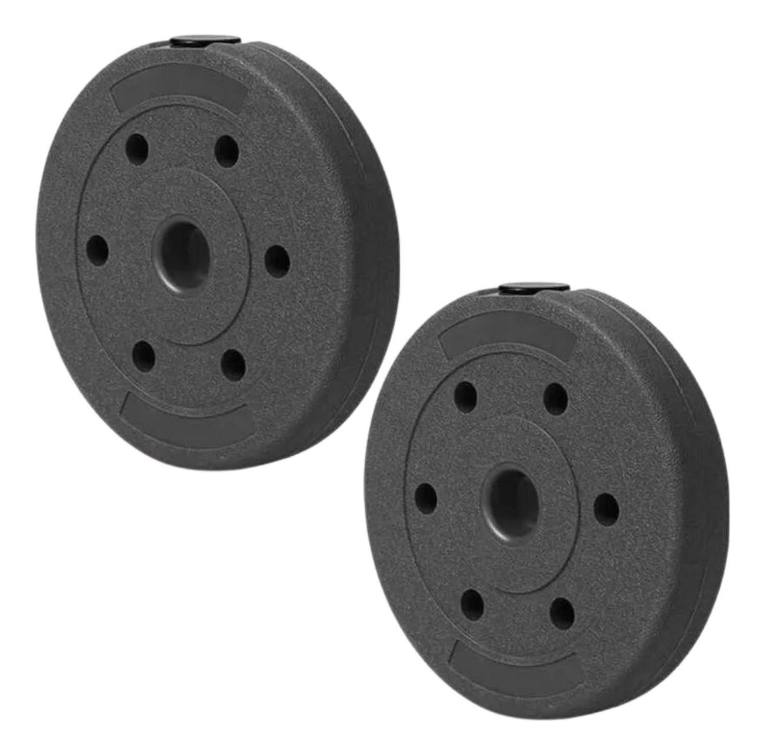 PAR DISCOS 10 KG - 20 KG EN TOTAL - 3