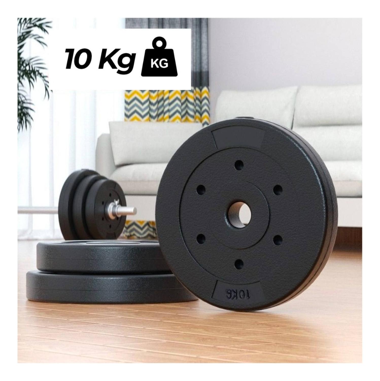 PAR DISCOS 10 KG - 20 KG EN TOTAL - 7
