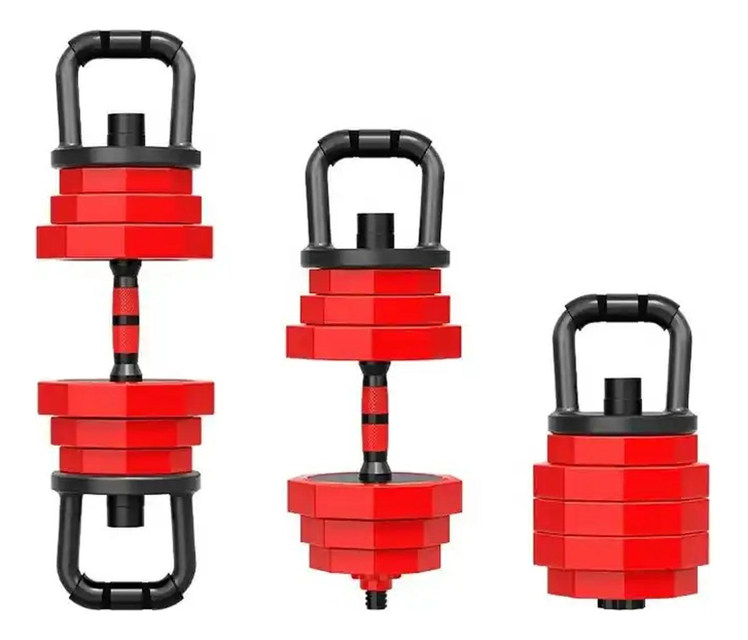 SET MANCUERNAS YEP 20 KG BARRA RUSA KETTLEBELL PREMIUM - 6