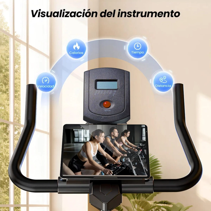 BICICLETA SPINNING RESISTENCIA 6KG YEPSPORT - 5