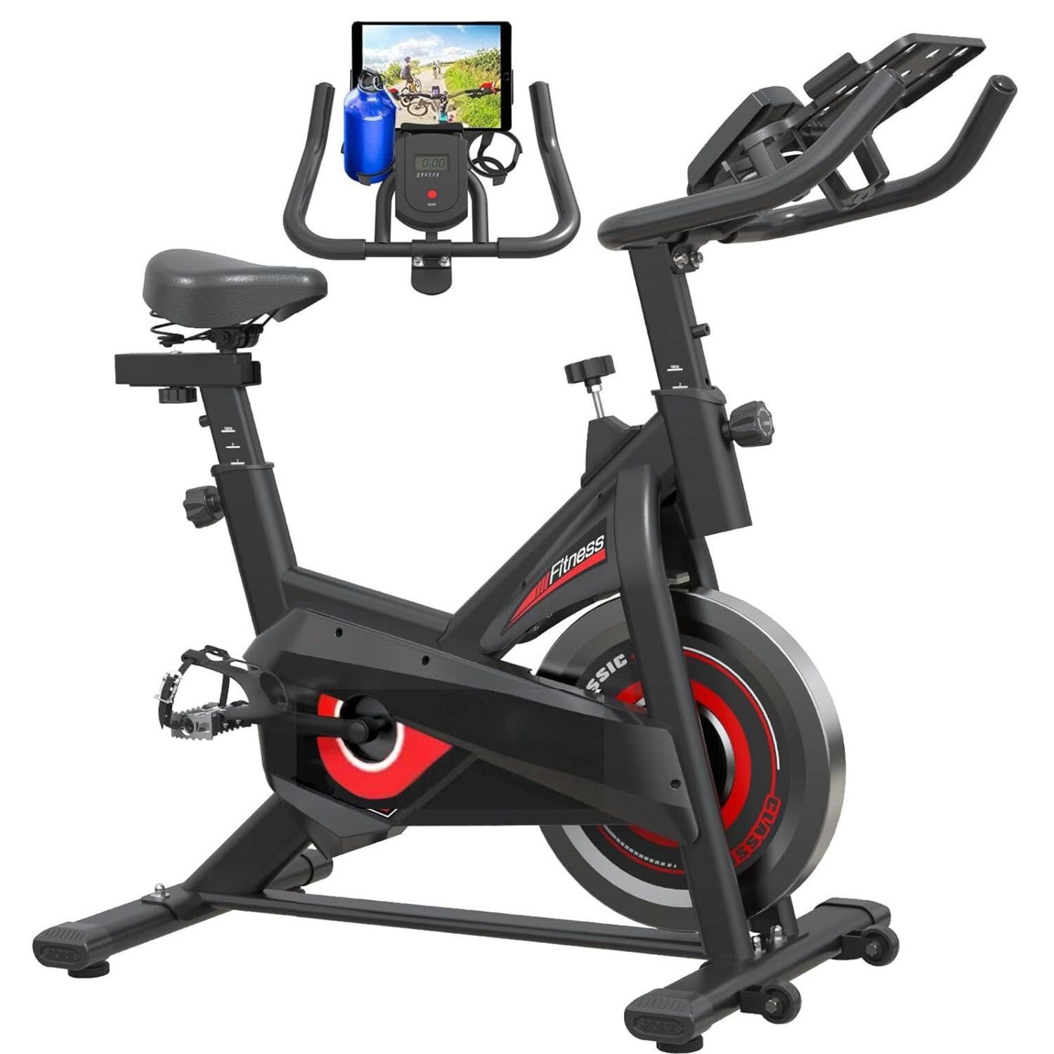 BICICLETA SPINNING DELUXE ASIENTO EXTRA ACOLCHADO - 1