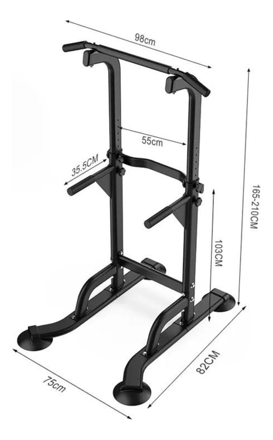 TORRE MULTIFUNCIONAL EJERCICIOS DOMINADAS YEPSPORT - 3