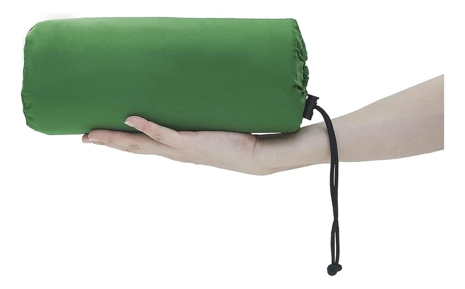 COLCHON INFLABLE PLEGABLE PARA CAMPING OUTDOOR VERDE - 5
