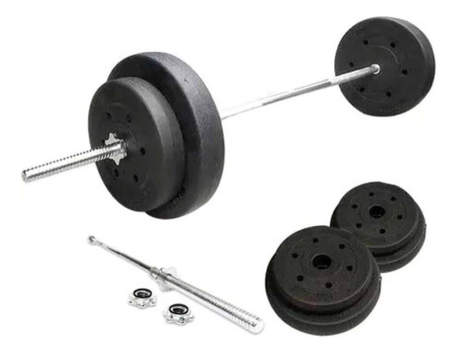 PAR DISCOS 15 KG - 30 KG EN TOTAL - 4