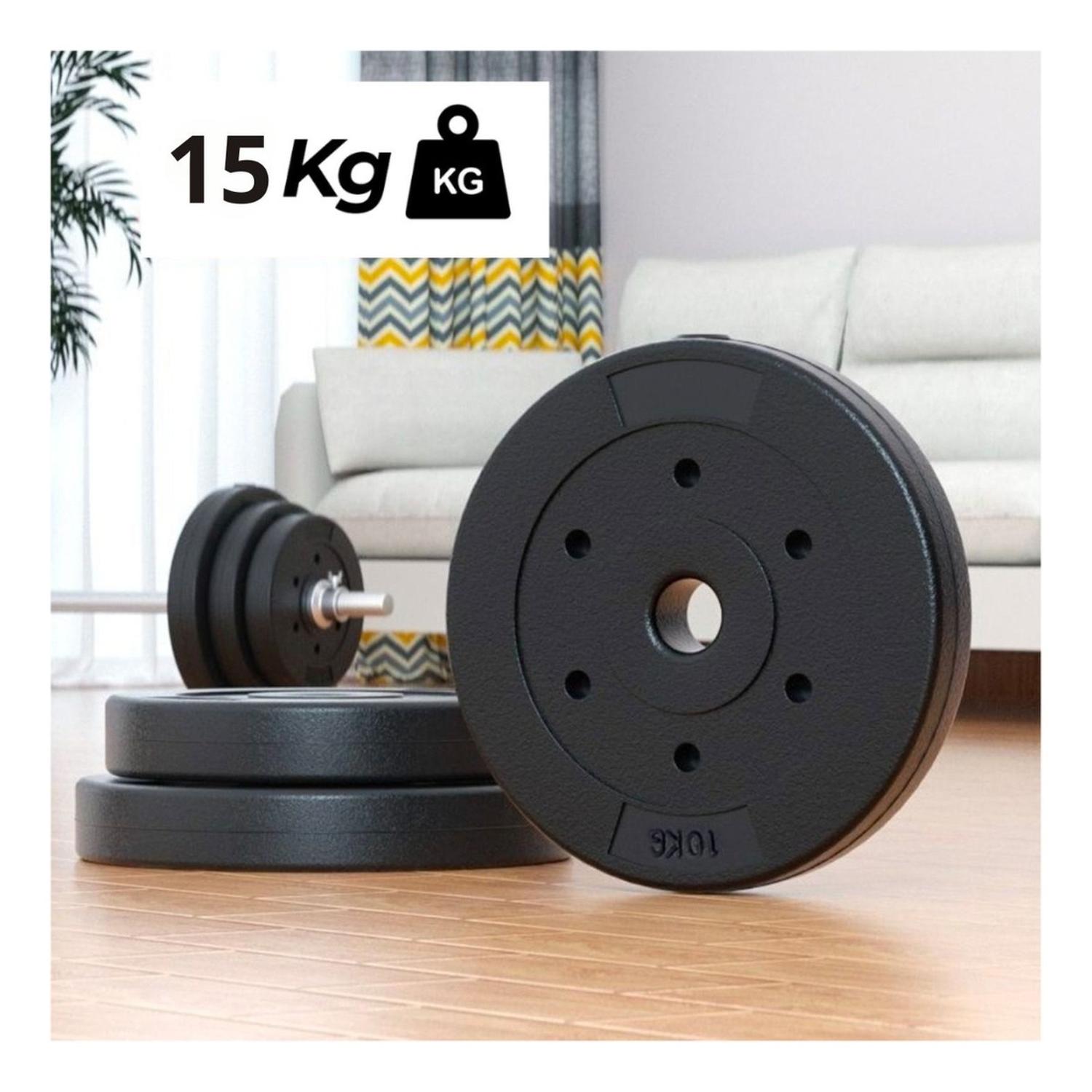 PAR DISCOS 15 KG - 30 KG EN TOTAL - 5
