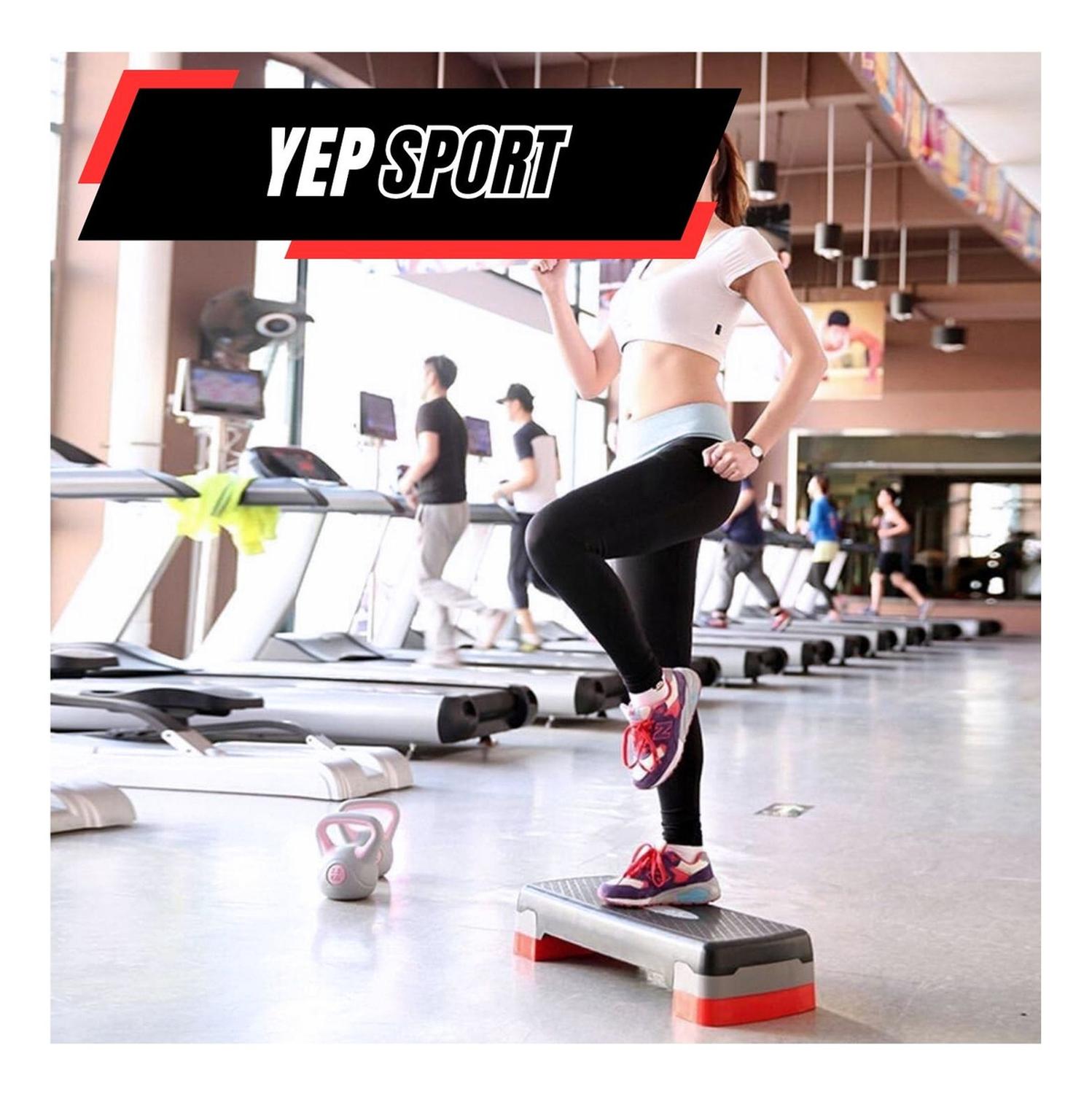 STEP AEROBICO 2 NIVELES ANTIDESLIZANTE YEP SPORT - 6