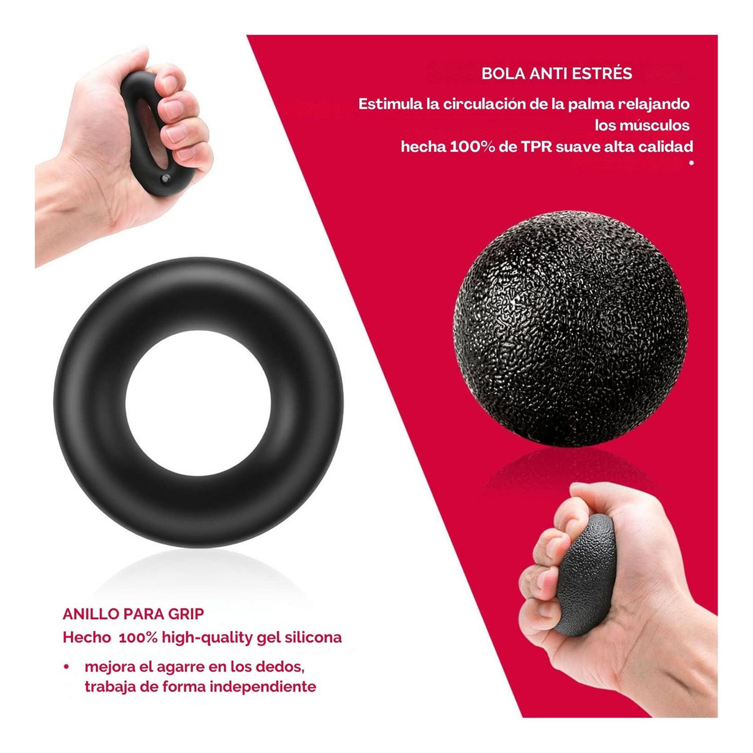 SET HAND GRIP 5-60 KG MANOS DEDOS ANTEBRAZO YEPSPORT - 7