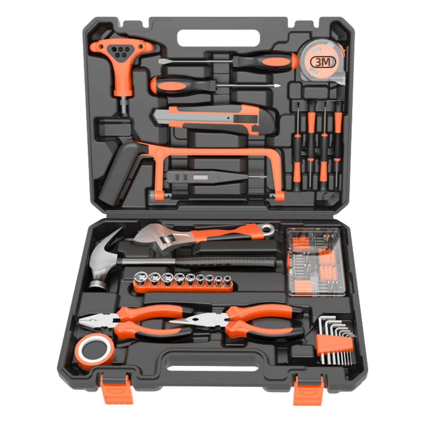 SET HERRAMIENTAS YEP MANUALES 45 PIEZAS + MALETÍN PORTÁTIL - 1