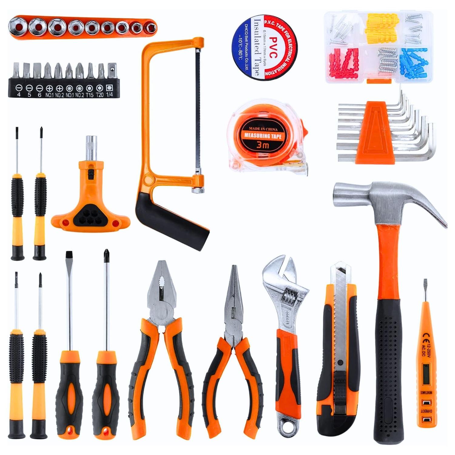 SET HERRAMIENTAS YEP MANUALES 45 PIEZAS + MALETÍN PORTÁTIL - 3
