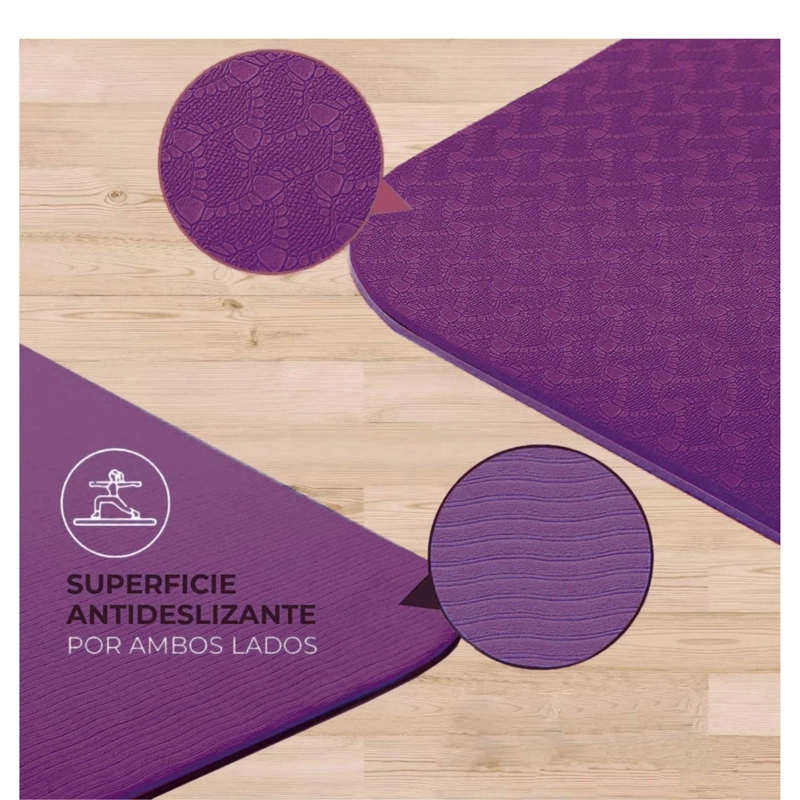 MAT DE YOGA 6 MM ECOLOGICO BIODEGRADABLE YEP SPORT - 2