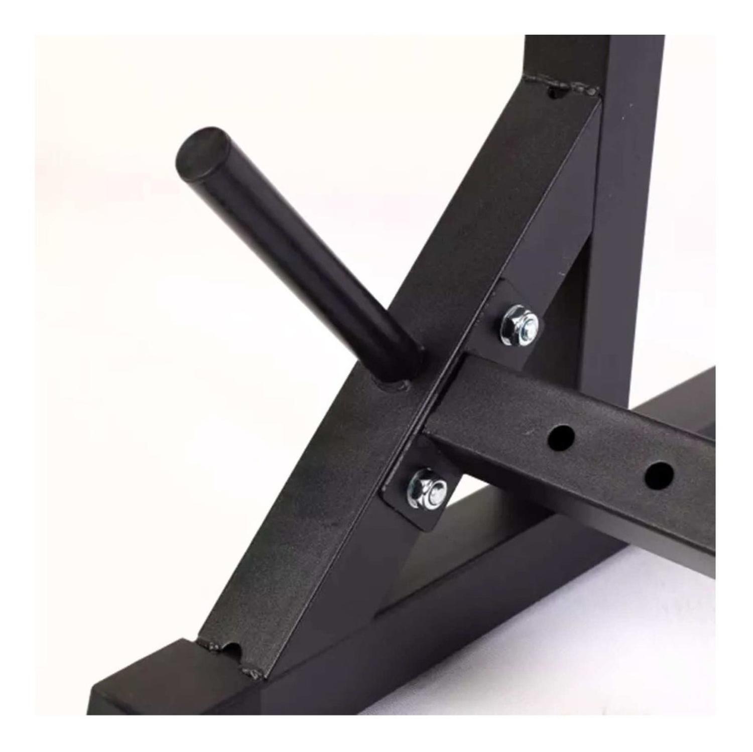 RACK SQUAT SENTADILLAS AJUSTABLE BARRA PESAS PRE Y OLIMPICA - 3