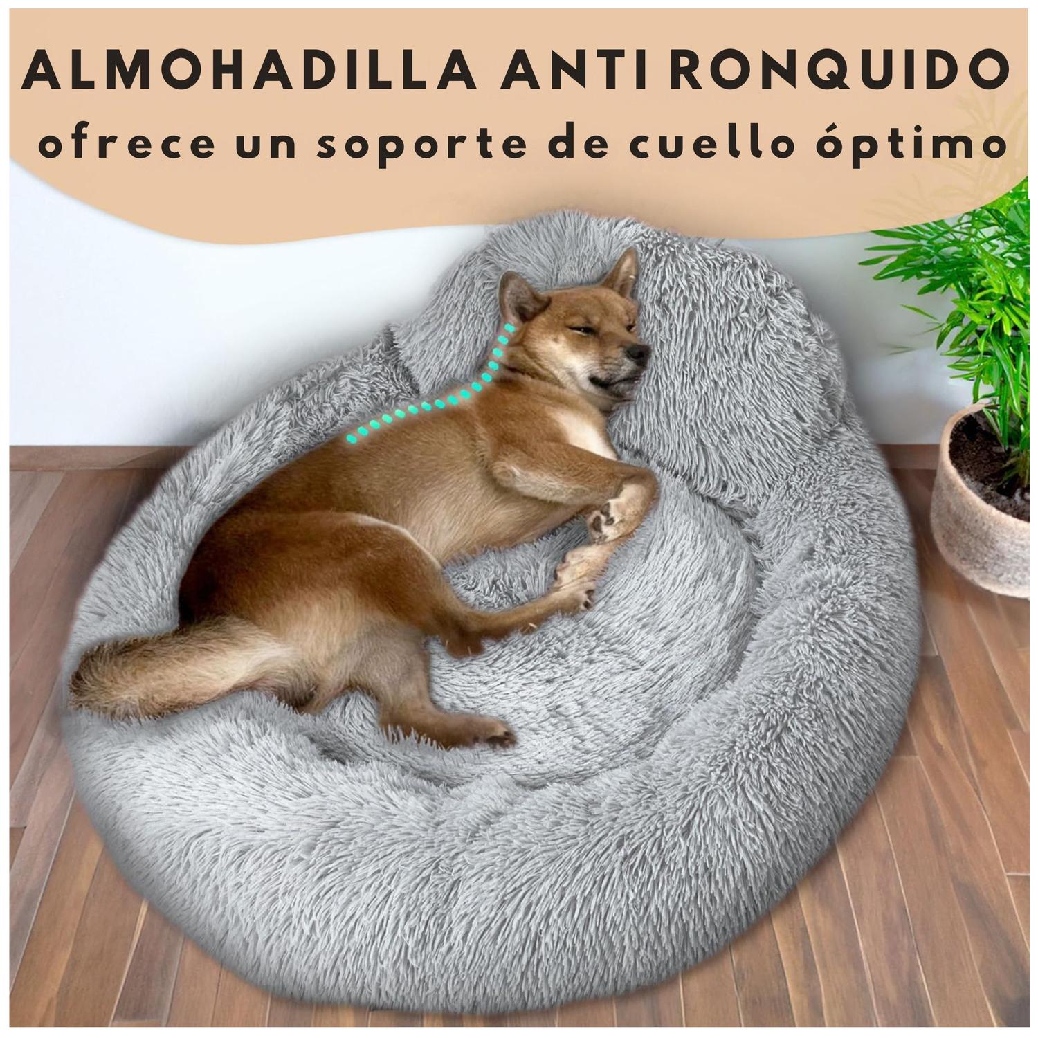 CAMA MASCOTA GRANDE YEP PET PERRO L ANTIESTRE S Y RONQUIDO - 2