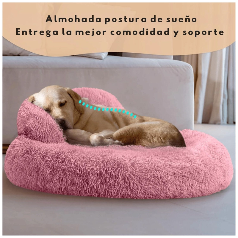 CAMA MASCOTA GRANDE YEP PERRO XL ANTIESTRE S Y RONQUIDO - 3