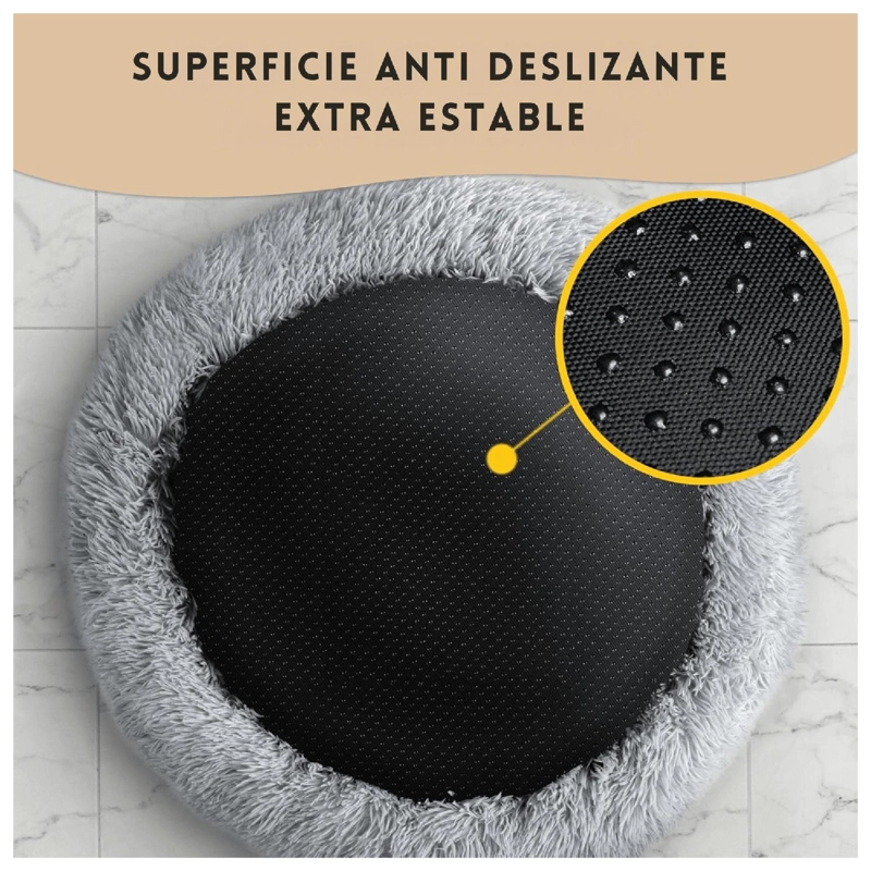 CAMA MASCOTA GRANDE YEP PERRO XL ANTIESTRE S Y RONQUIDO - 7