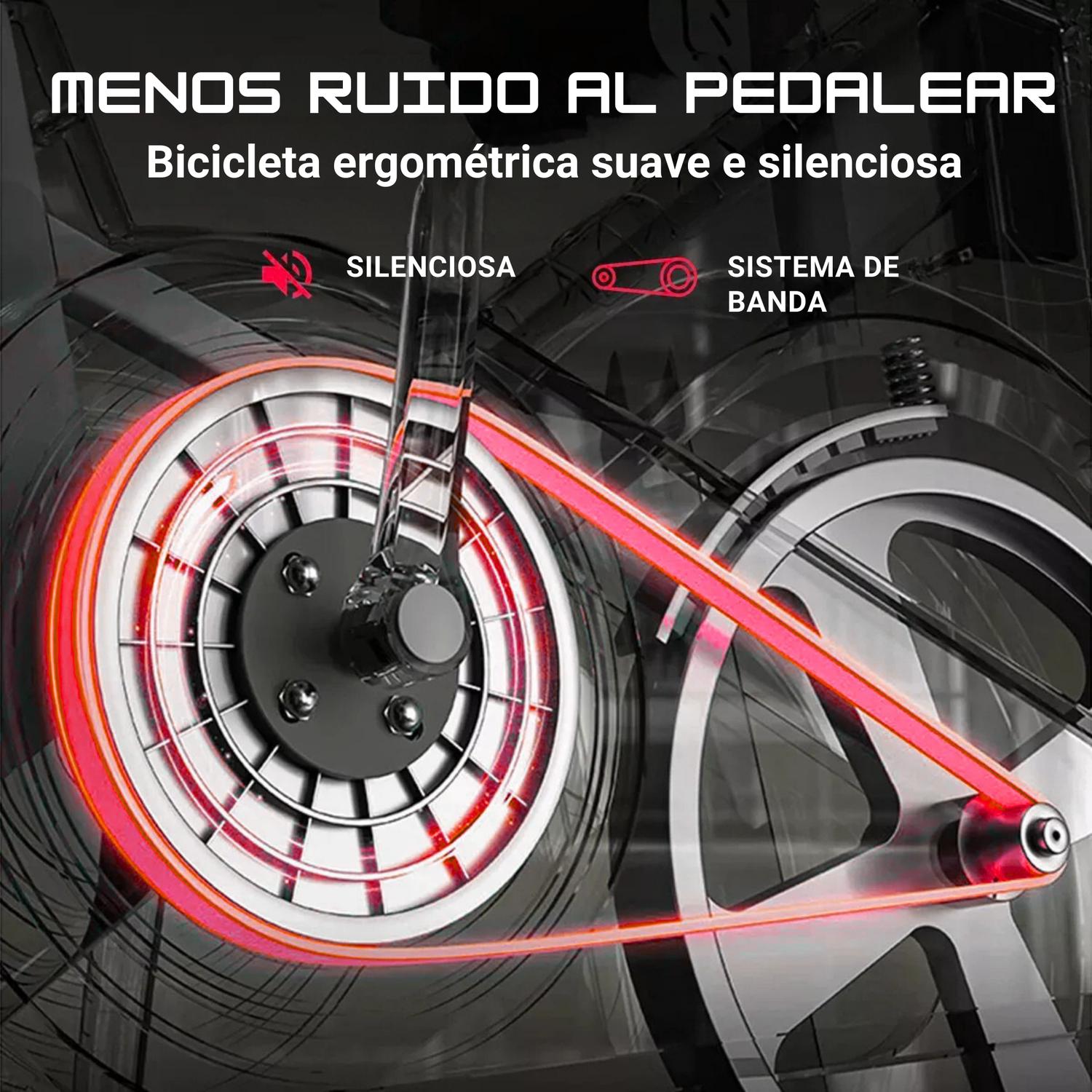 BICICLETA SPINNING ELEVATE 10 KG DISCO 1016-2 - 2