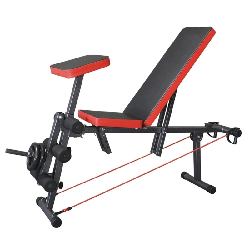 BANCA ABDOMINAL PECHO PIERNAS INCLINABLE - 1