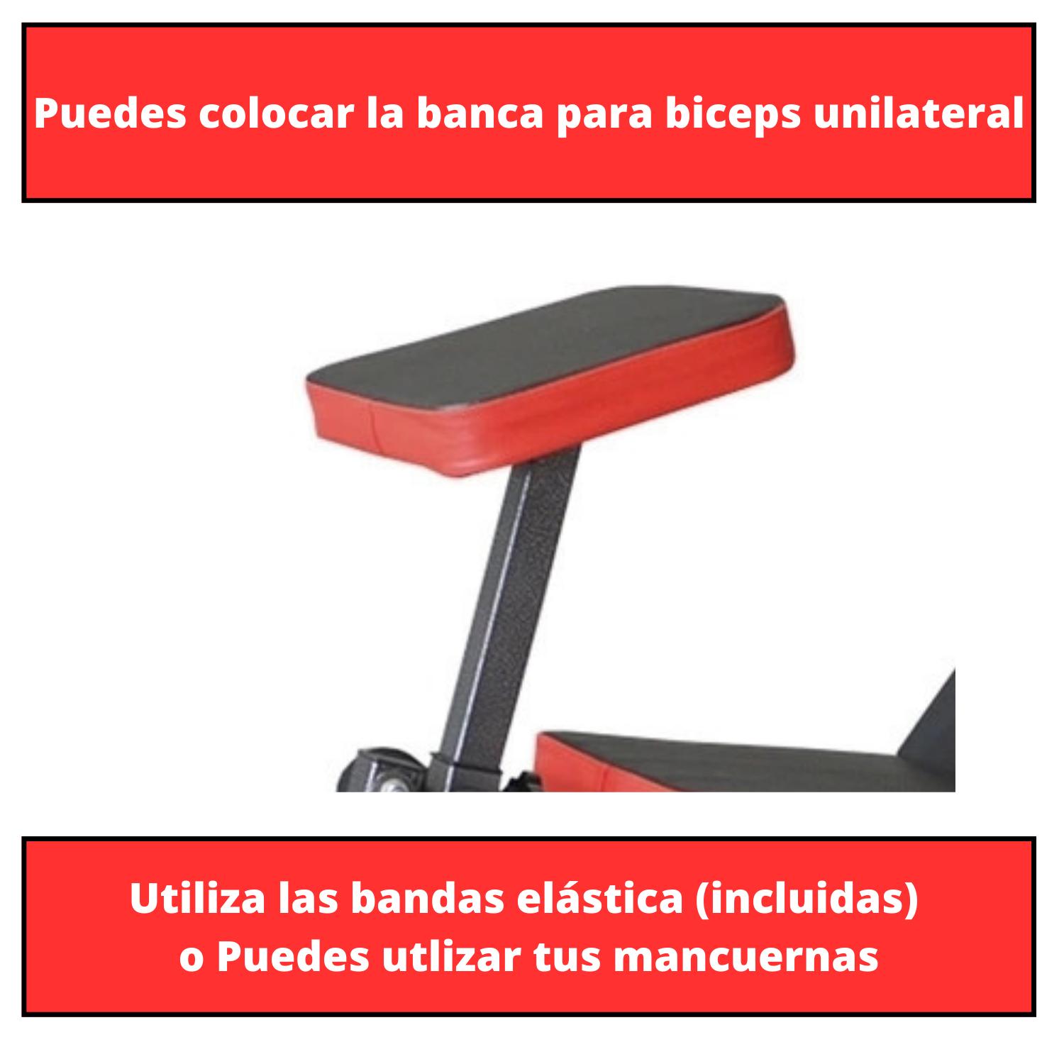 BANCA ABDOMINAL PECHO PIERNAS INCLINABLE - 6