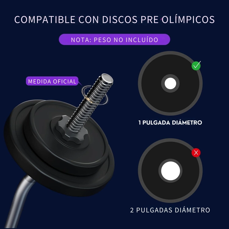 BARRA PREOLIMPICA Z 1.2 M CROMADO YEP2280 - 4
