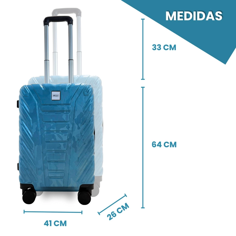 MALETA 20KG OFICIAL 64 X 41 X 26 CM YEPHOME - 2