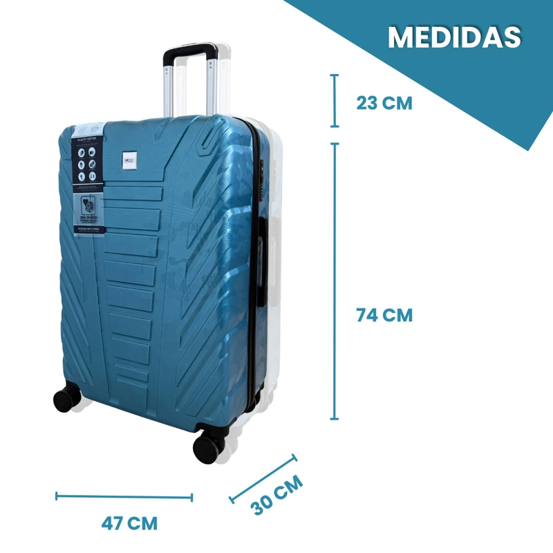 MALETA 25KG OFICIAL 74 X 47 X 30 CM YEPHOME - 2