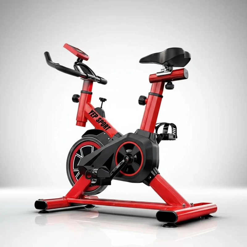 BICICLETA SPINNING 6KG RESISTENCIA YEPSPORT RED - 4