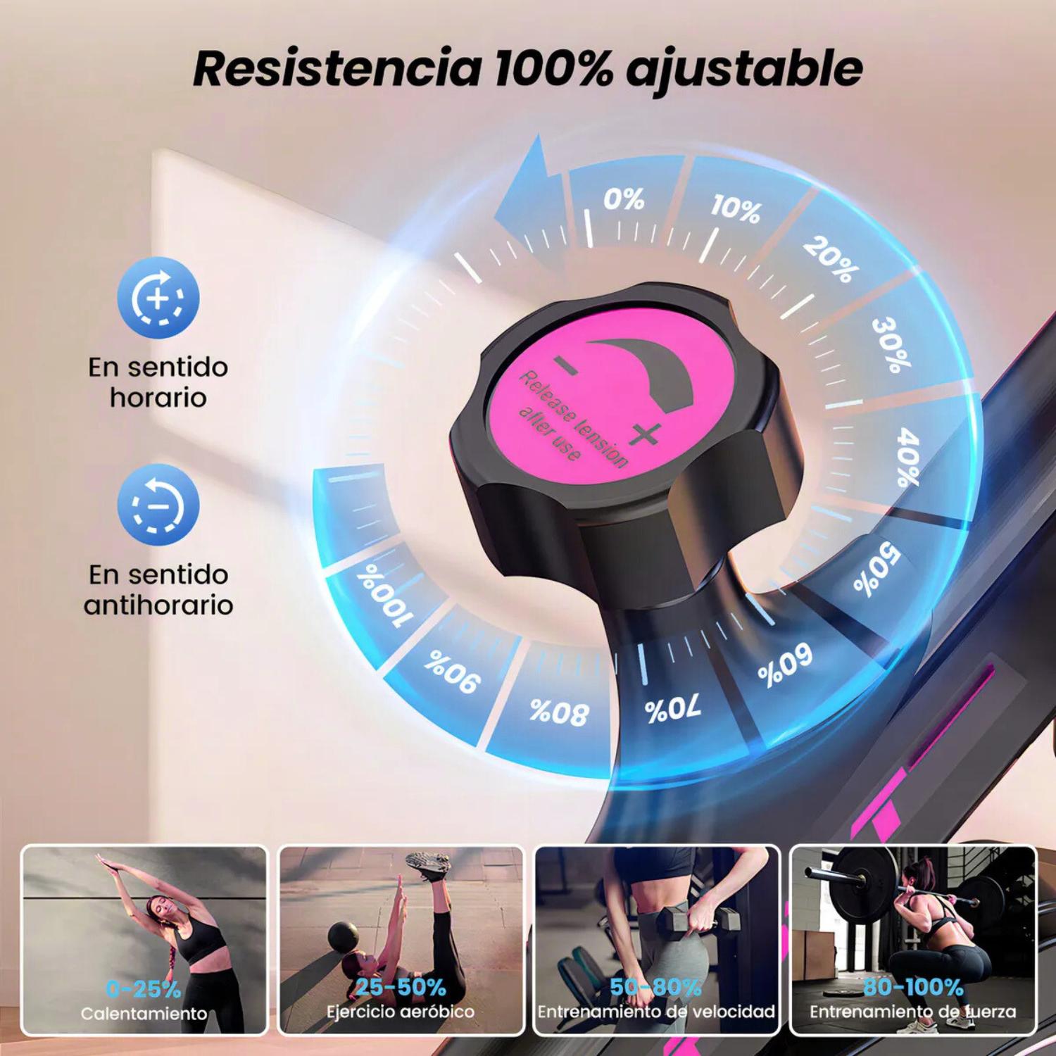 BICICLETA SPINNING 6KG RESISTENCIA AMBITION - 5