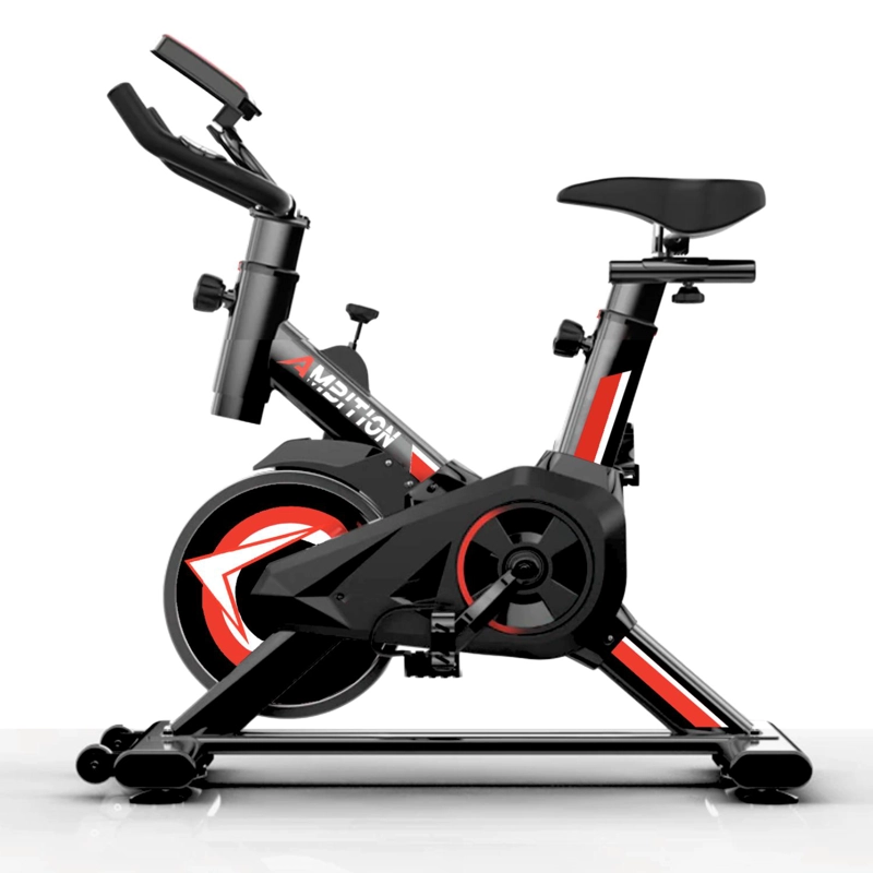 BICICLETA SPINNING 6KG RESISTENCIA AMBITION RED - 2
