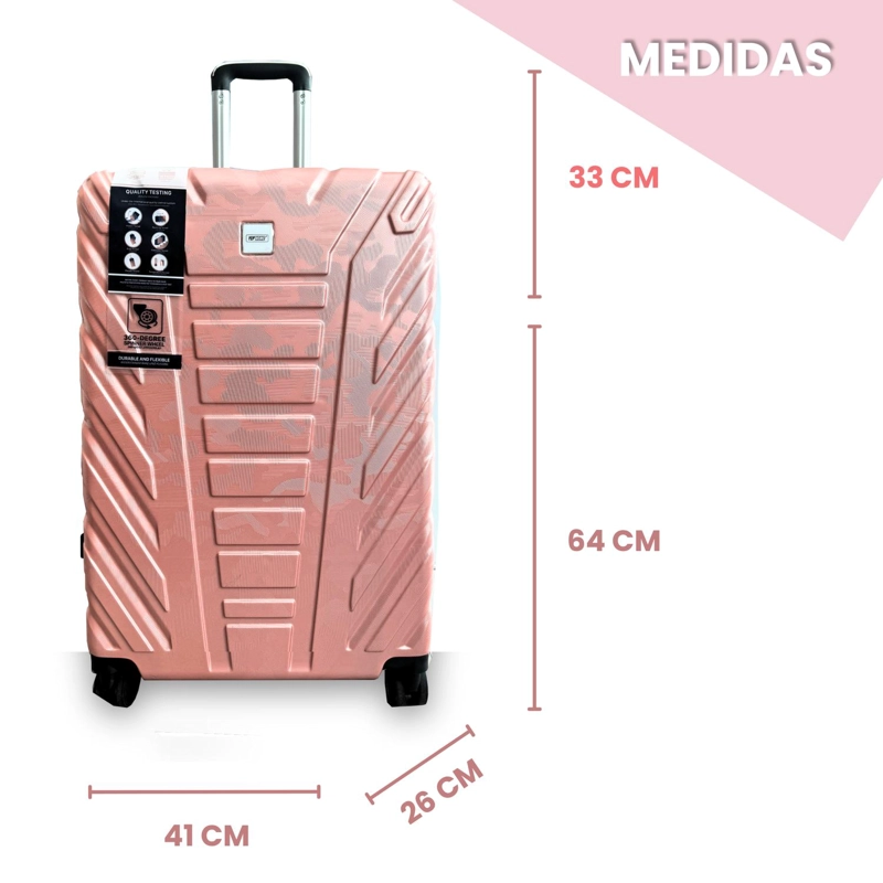 MALETA 20KG OFICIAL 64 X 41 X 26 CM YEPHOME - 2