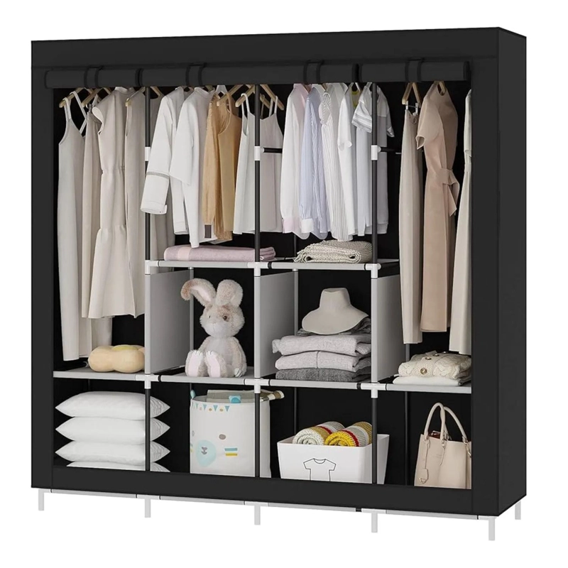 ARMARIO CLOSET ROPERO ARMABLE ORGANIZADOR COLGADOR XL - 1