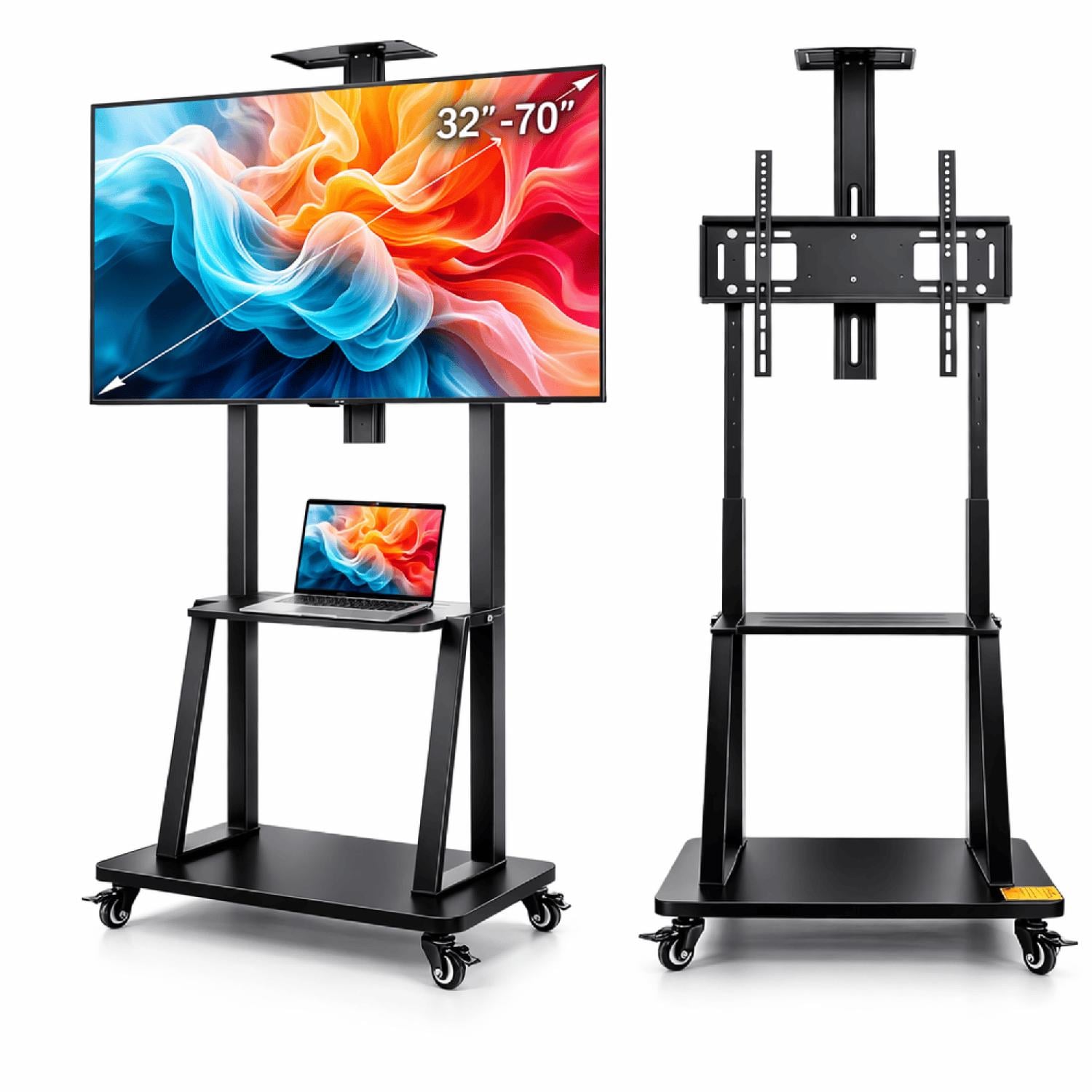 YEP SOPORTE TV BASE PEDESTAL RUEDA TELEVISOR DE 32 A 70 PULGADAS
