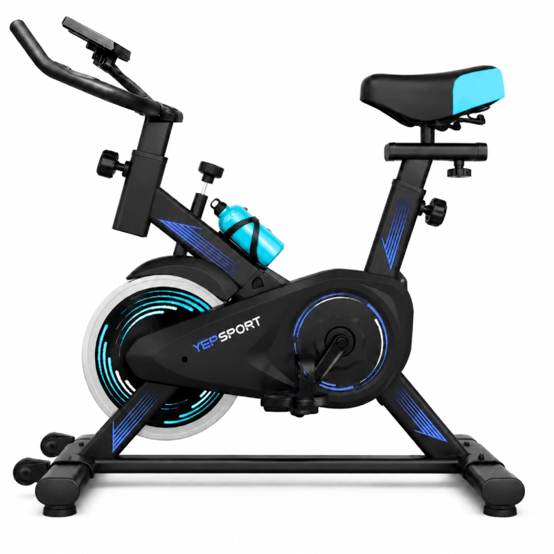 BICICLETA SPINNING YEPSPORT CALIPSO CON BOTELLA - 2