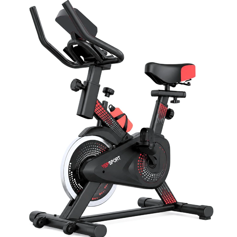 BICICLETA SPINNING YEPSPORT REDPOINT CON BOTELLA - 1