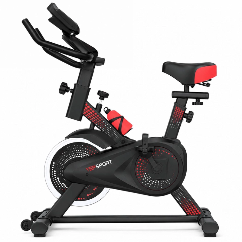 BICICLETA SPINNING YEPSPORT REDPOINT CON BOTELLA - 2