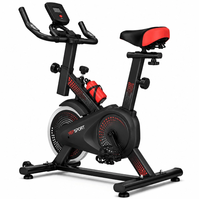 BICICLETA SPINNING YEPSPORT REDPOINT CON BOTELLA - 4
