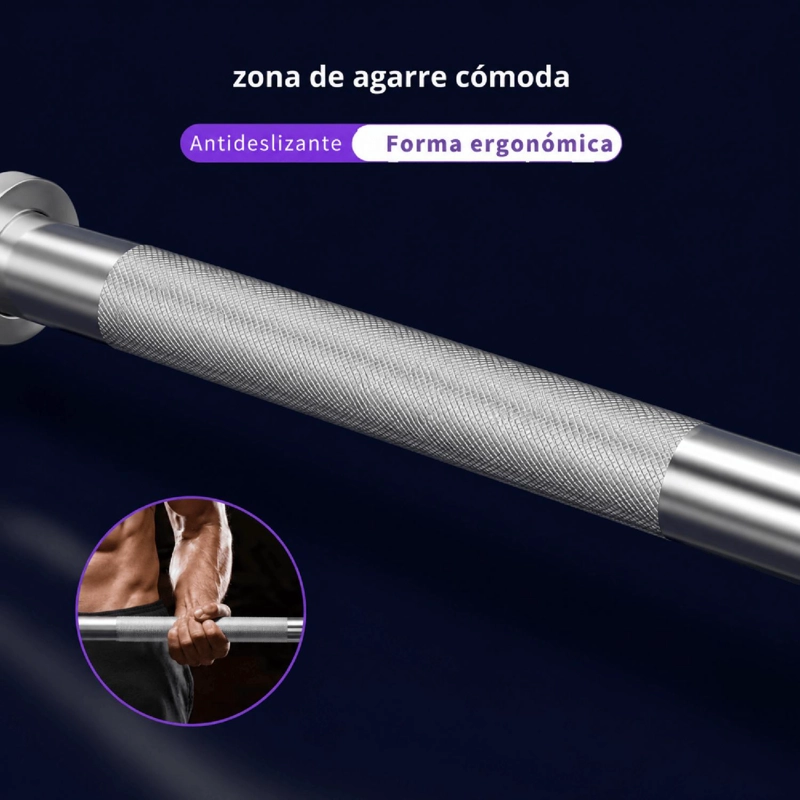BARRA PREOLIMPICA 1.2 M CROMADO YEP2279 - 2